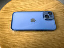 EDDGA【配鋼化膜】蘋(píng)果14手機殼 iphone14手機殼 直邊全包防摔合金鏡頭超薄透明電鍍邊框男女款硬殼  曬單實(shí)拍圖