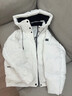 ONLY2025冬季新款三防連帽立領(lǐng)雙向拉鏈寬松羽絨服女|125423002 A43奶油白色 S 曬單實(shí)拍圖