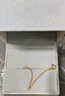 薇笑珠寶18K黃金延長鏈女彩金加長鏈尾輕奢情人節(jié)禮物送女友老婆生日紀念 肖邦【K黃】 【9cm】 曬單實拍圖