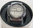 卡西歐（CASIO） 卡西歐(CASIO)運動手表 學(xué)生男表 戶外防水男表數(shù)顯表 黑盤鋼帶AE-1000WD-1A 曬單實拍圖