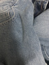 moussy&sly新品低腰闊腿褲簡約風(fēng)牛仔褲030HS011-0780 淺藍(lán)色111 XS 00000/XS 曬單實拍圖
