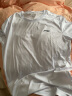 李宁（LI-NING）羽毛球健身运动户外跑步训练休闲短袖T恤ATSP503-2白色 XL码 男款 实拍图