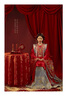 龍曼尼仕明制漢服婚服全套原創(chuàng)秀禾服新娘服新款中式婚紗古裝旗袍鳳冠霞帔 121漢服男（不含女裝） 均碼 曬單實(shí)拍圖