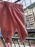 戴維貝拉兒童哈倫褲秋裝男童棉針織褲子女寶寶束腳褲 曬單實(shí)拍圖