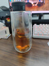 八馬茶業(yè) 茶具 茶杯 雙層玻璃水杯 個(gè)人杯 大容量耐熱杯子320ml 1個(gè) 曬單實(shí)拍圖