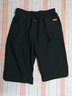 吳權灣夏季七分褲男潮流寬松高中學(xué)生大碼加肥胖子休閑運動(dòng)過(guò)膝系繩短褲 黑色 4XL 穿180-200斤 曬單實(shí)拍圖