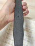 kt 雙面不帶頭520送士真皮十字紋無(wú)扣無(wú)頭3.0 3.4純帶身褲腰帶926 雙面(寬度3.4cm) 110cm 曬單實(shí)拍圖