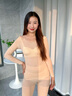 貓人（MiiOW）肌底衣保暖內(nèi)衣女超薄秋冬發(fā)熱恒溫美膚衣打底衣褲女秋衣秋褲套裝 HY-MOU424421套裝-燕麥色 L 曬單實拍圖