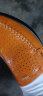 木林森（MULINSEN）男鞋商务休闲镂空豆豆鞋软底凉皮鞋 黄棕 40码 88028 实拍图