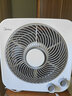 美的（Midea）電風(fēng)扇/臺式轉頁(yè)扇/電風(fēng)扇鴻運扇/臺式學(xué)生宿舍家用轉頁(yè)扇/落地扇 10寸 KYT25-22MW【新款】 曬單實(shí)拍圖