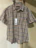 JEEP SPIRIT吉普短袖襯衫男純棉格子商務(wù)休閑方領(lǐng)男裝半截袖襯衣 2016 綠格 XL 曬單實(shí)拍圖