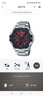 卡西歐（CASIO）【禮物】男表G-SHOCK鋼鐵堅(jiān)韌之心太陽能藍(lán)牙潮流運(yùn)動電子手表 GST-B400AD-1A4紳士銀紅-太陽能 曬單實(shí)拍圖