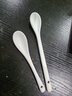 卿嬋 調料勺調味陶瓷勺家用小勺子迷你咖啡勺甜品攪拌勺小長(cháng)柄精致瓢羹 大號陶瓷勺16.5cm（2只） 曬單實(shí)拍圖