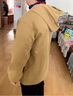 皮爾卡丹（pierre cardin）中年媽咪裝連帽短外套女23春秋新款40歲50休閑寬松洋氣減齡夾克 卡其色（單層薄款） 薄款 M 推薦115斤內(nèi) 曬單實(shí)拍圖