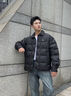Calvin KleinJeans【防水】秋冬男士ck格子絎縫襯衫領(lǐng)鴨絨羽絨服J326805 BEH-太空黑 M 曬單實(shí)拍圖
