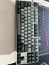 DURGOD 杜伽87/104键笔记本电脑PBT键帽机械键盘全键无冲（办公游戏电竞吃鸡键盘） TAURUS K320深空灰 樱桃轴 无光 黑轴 实拍图