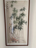 良木新中式竹報(bào)平安進(jìn)門入戶玄關(guān)裝飾畫走廊過道水墨國畫竹子掛畫手繪 A-竹報(bào)平安-雅致紅木框 80*160CM-高清微噴SA1 曬單實(shí)拍圖