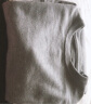 真维斯（JEANSWEST）毛衣男秋冬季休闲内搭打底针织衫男士厚款保暖毛绒线衣男装上衣服 圆领 深灰 纯色 2X 实拍图