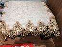 殳亓電飯鍋罩茶幾茶具茶杯電話(huà)臺燈床頭蓋布鍋具蓋巾電飯煲防塵罩 金雅 小號(56*56cm方)*1張 曬單實(shí)拍圖