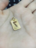 周六福（ZLF）  黃金吊墜女款足金幸運(yùn)數(shù)字7鏤空掛墜 計(jì)價(jià)T 單吊墜(不含鏈) - 1.54g 曬單實(shí)拍圖