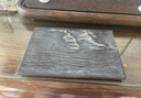 九土中式粗陶茶盤(pán)禪意茶道配件干泡盤(pán)家用壺承小號茶具配件茶托盤(pán) 方盤(pán) 曬單實(shí)拍圖