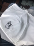幻黛短袖T恤女春夏新款彈力衣服圓領(lǐng)純色白色女裝體恤 白色款-長(cháng)頸鹿 XL 【建議100-115斤】 曬單實(shí)拍圖
