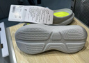 Saucony索康尼搖籃拖鞋男運(yùn)動(dòng)拖鞋夏季舒適輕便外穿沙灘拖鞋涼拖男Cradle 灰黑8 38 曬單實(shí)拍圖