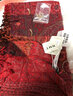 NMT尼泊爾復古民族風(fēng)羊毛圍巾女士披巾印度進(jìn)口手工刺繡釘珠尊貴紅色加厚保暖裝飾旅游拍照送禮長(cháng)款披肩 尊貴紅 禮盒裝 曬單實(shí)拍圖