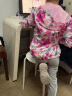 贝壳家族宝宝印花外套春装新款女童童装儿童外套上衣wt6806 粉色花朵 120cm 实拍图