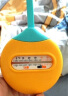 日康（rikang）水温计 婴儿洗澡温度计 宝宝儿童沐浴测水温 （黄） 实拍图