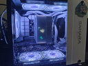 SAHARA撒哈拉SAHARA立方體電腦機箱臺式主機手提緊湊便攜ITX/MATX側(cè)透240水冷迷你小機箱 暗夜白（MATX/ITX） 曬單實拍圖