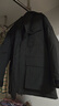 gxg.jeans男裝2024年冬季保暖工裝短款連帽羽絨服 2色可選 黑色 L (175) 曬單實(shí)拍圖