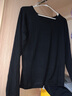 優(yōu)貝爾斯打底衫女圓領(lǐng)長(cháng)袖T恤秋冬款女裝黑色百搭外穿打底莫代爾上衣女 2件裝(拍下備注顏色) L (適合100-120斤) 曬單實(shí)拍圖