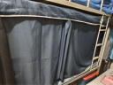 南极人（NanJiren）大学生蚊帐宿舍床帘上铺下铺寝室强遮光床帘支架一体式全封闭 寝梦-藏青【四面遮光】促销中 0.9米宽 X1.9米长X 高1.1米上铺 实拍图