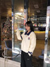 矜持范2025鹽系穿搭學(xué)院風(fēng)Polo衫衛(wèi)衣女套裝女秋新款休閑運(yùn)動(dòng)闊腿褲兩件 白色衛(wèi)衣闊腿褲【兩件套】 L 【建議105120斤】 曬單實(shí)拍圖
