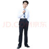 育達(dá)深圳校服中學(xué)生禮服套裝秋冬季高中生襯衣西裝外套西褲格子裙 中男冬禮四件套裝 170 曬單實(shí)拍圖