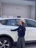 韓璐嬌（hanlujiao）連衣裙女裝2024秋裝新款搭配一整套學(xué)院風(fēng)時(shí)尚減齡茶系穿搭套裝裙 藏青毛衣+綠色格子裙 M 建議98-108斤 曬單實(shí)拍圖
