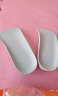 七分爆米花內增高鞋墊女男半墊隱形增高不變形不塌陷超軟減震鞋墊 【2雙】爆米增高/白底白面 3.5cm 隱形增高+防塌陷 曬單實(shí)拍圖