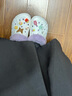 卡駱馳crocs秋冬新品休閑鞋秋冬洞洞鞋貝雅暖絨暖棉|206633 白/淡紫 -577(建議買(mǎi)大一碼) 40 (250mm) 曬單實(shí)拍圖