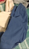 童泰嬰兒內衣套裝春秋季寶寶衣服男女童家居服秋衣秋褲 藍色 120cm 曬單實(shí)拍圖