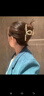 樂喵（LEMIAO）古風(fēng)合金云朵大抓夾新中式女發(fā)飾夾子旗袍后腦勺發(fā)抓夾大號(hào)鯊魚夾 祥云抓夾  A27-103 曬單實(shí)拍圖