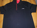 李寧 短袖POLO衫T恤男裝夏季休閑透氣運動(dòng)半袖上衣 黑色-2 M 曬單實(shí)拍圖