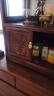 齋藏居茶柜茶水柜實(shí)木儲物柜客廳置物架沙發(fā)邊柜小型餐邊柜酒柜茶臺邊柜 A款深花梨色(60*35*75)無(wú)需安裝 曬單實(shí)拍圖