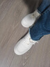 縈妃公主（YINGFEIPRINCESS）品牌松糕小白鞋女2026春季新款低幫內增高小個(gè)子厚底顯瘦板鞋女鞋 米杏單 37 曬單實(shí)拍圖