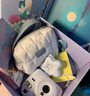 富士instax 立拍立得相機mini12 情人節新年禮物生日圣誕節情侶旅游拍照 3英寸相紙一次成像相機禮盒 mini12月光茉莉禮盒【含10張花花相紙】 曬單實(shí)拍圖