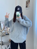 伊琦蕾2025新款秋季寬松復古軟糯v領(lǐng)毛衣女慵懶風(fēng)外穿設計感小眾針織衫 單件毛衣【日系復古慵懶風(fēng)/高級 M 【建議 95-110斤】 曬單實(shí)拍圖
