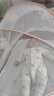 爱宝适婴儿蚊帐罩床上全罩式可折叠新生儿全网蚊帐宝宝防蚊罩 粉色 S630 晒单实拍图
