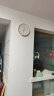 天王星（Telesonic） 挂钟客厅简约创意钟表现代时钟3D立体石英钟薄边免打孔家用挂表 奢时金（30厘米） 实拍图