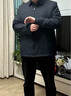 杉杉羽絨服男秋冬商務(wù)休閑行政外套防風(fēng)保暖翻領(lǐng)鴨絨鎖溫風(fēng)衣舒適男裝 黑色 XL 180/96A 曬單實(shí)拍圖