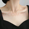 明牌珠寶足金黃金格?；ㄕ渲榈鯄嫆旒?xiàng)墜女AFC0400工費(fèi)200 解語花-幸運(yùn)四季 約2.81克 曬單實(shí)拍圖